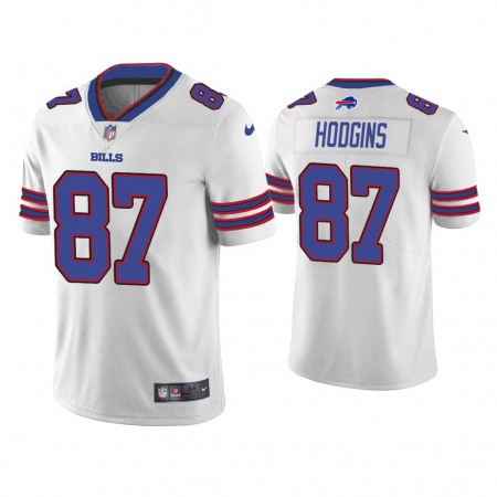 Men's Buffalo Bills #87 Isaiah Hodgins White Vapor Untouchable Limited Stitched Jersey