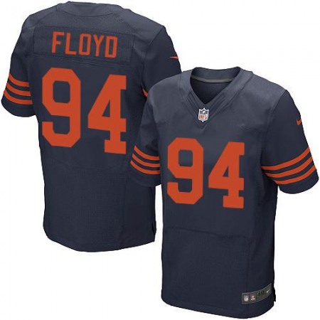 Nike Bears #94 Leonard Floyd Navy Blue 1940s Throwback Men's Stitched NFL Elite Jersey