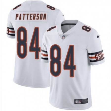 Men's Chicago Bears #84 Cordarrelle Patterson White Vapor Untouchable Limited Stitched NFL Jersey