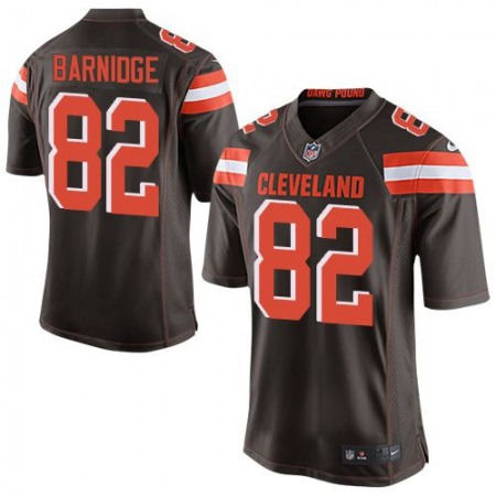 Nike Browns #82 Gary Barnidge Brown Team Color Men's Stitched NFL New Elite Jersey