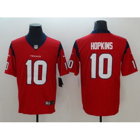 Men's Houston Texans #10 DeAndre Hopkins Red Vapor Untouchable Limited Stitched NFL Jersey