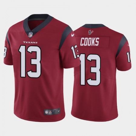 Men's Houston Texans #13 Brandin Cooks New Red Vapor Untouchable Limited Stitched Jersey