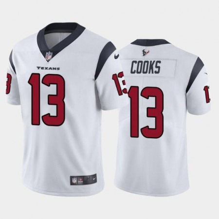 Men's Houston Texans #13 Brandin Cooks New White Vapor Untouchable Limited Stitched Jersey