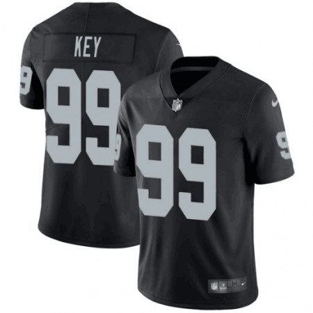 Men's Oakland Raiders #99 Arden Key Black Vapor Untouchable Limited Stitched NFL Jersey