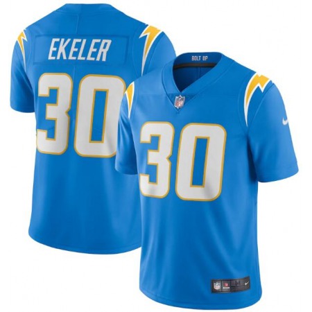 Men's Los Angeles Chargers #30 Austin Ekeler 2020 Blue Vapor Untouchable Limited Stitched NFL Jersey