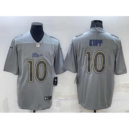 Men's Los Angeles Rams #10 Cooper Kupp Grey Atmosphere Fashion Stitched Jersey