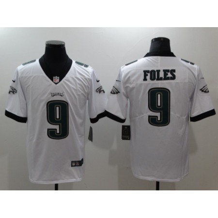 Men's Philadelphia Eagles #9 Nick Foles White Vapor Untouchable Limited Stitched NFL Jersey