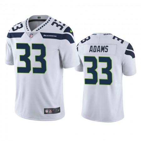 Men's Seattle Seahawks #33 Jamal Adams White Vapor Untouchable Limited Stitched Jersey