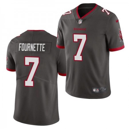 Men's Tampa Bay Buccaneers #7 Leonard Fournette Grey Vapor Untouchable Limited Stitched Jersey