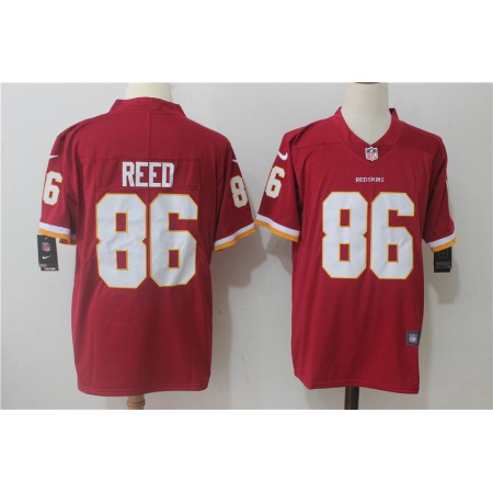 Men's Nike Washington Redskins #86 Jordan Reed Red Stitched NFL Vapor Untouchable Limited Jersey