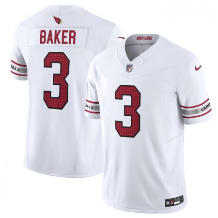 Youth Arizona Cardinals #3 Budda Baker White Vapor Untouchable F.U.S.E. Limited Stitched Football Jersey