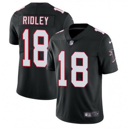 Youth Atlanta Falcons #18 Calvin Ridley Black Vapor Untouchable Limited Stitched Jersey