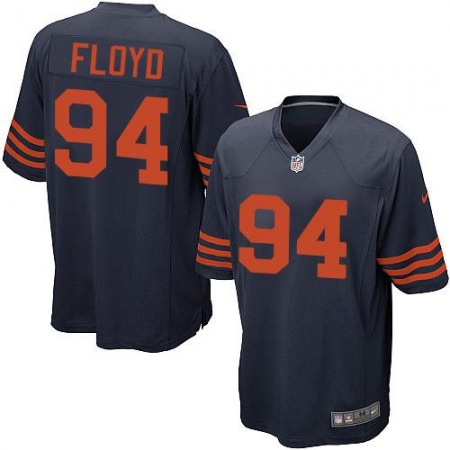 Nike Bears #94 Leonard Floyd Navy Blue Youth Stitched NFL 1940s Throwback Elite Jersey