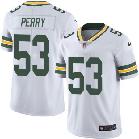 Nike Packers #53 Nick Perry White Youth Stitched NFL Limited Rush Jersey