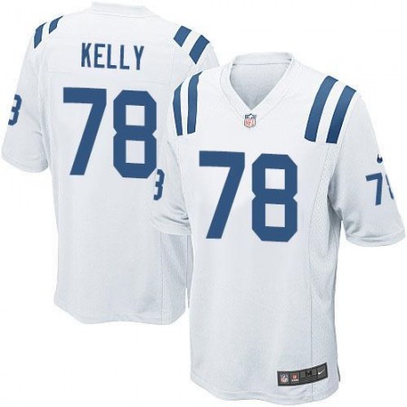 Nike Colts #78 Ryan Kelly White Youth Stitched NFL Elite Jersey