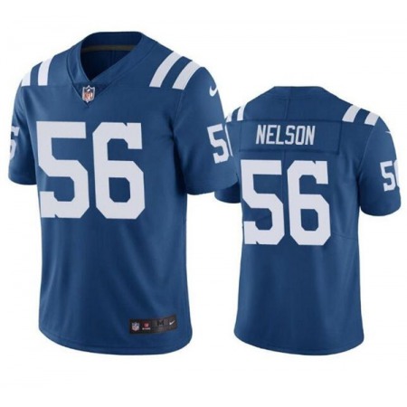 Youth Indianapolis Colts #56 Quenton Nelson Blue Vapor Untouchable Limited Stitched Football Jersey