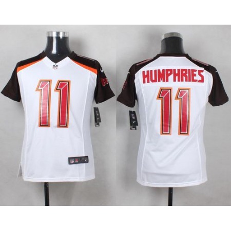 Nike Buccaneers #11 Adam Humphries White Youth Stitched NFL New Elite Jersey