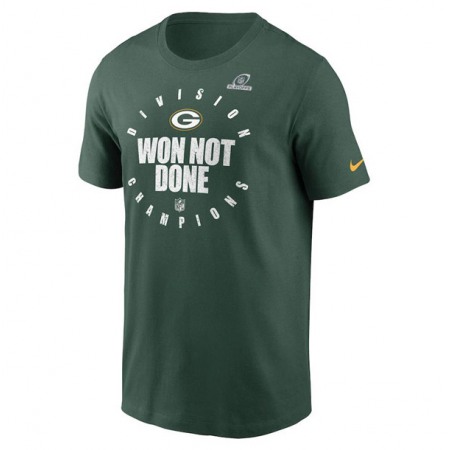 Men's Green Bay Packers 2020 NFC North Division Champions Trophy Collection NFL T-Shirt