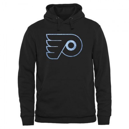 Philadelphia Flyers Rinkside Pond Hockey Pullover Hoodie Black