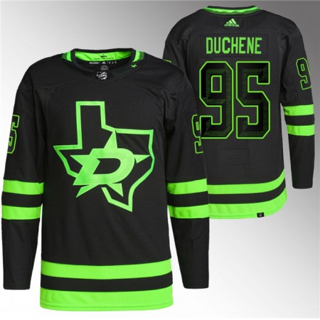 Men's Dallas Stars #95 Matt Duchene Black Stitched Jersey