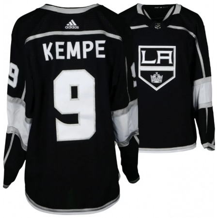 Men's Los Angeles Kings #9 Adrian Kempe Black Stitched Jersey