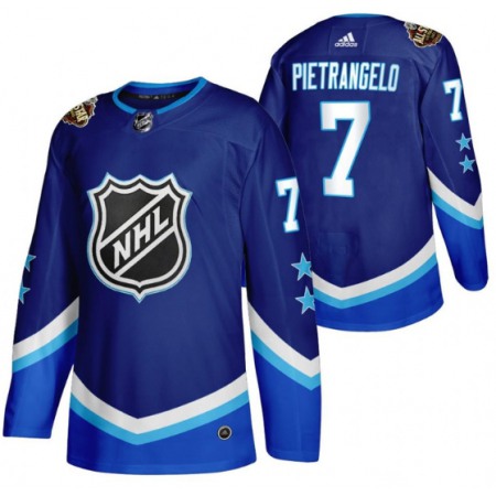 Men's Vegas Golden Knights #7 Alex Pietrangelo 2022 All-Star Blue Stitched Jersey