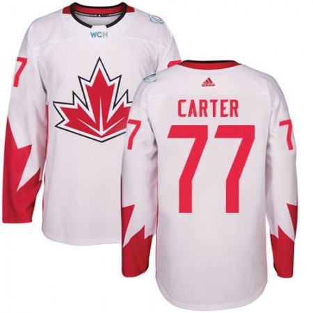 Team CA. #77 Jeff Carter White 2016 World Cup Stitched NHL Jersey