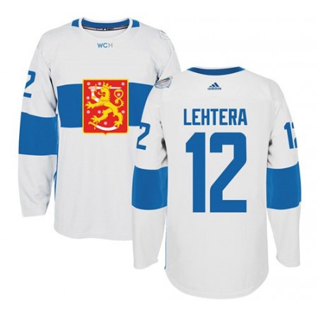 Team Finland #12 Jori Lehtera White 2016 World Cup Stitched NHL Jersey