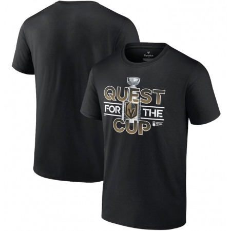 Men's Vegas Golden Knights Black 2023 Stanley Cup Final Quest T-Shirt