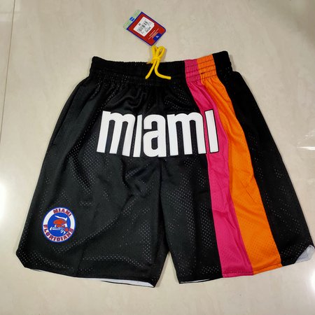 Miami Heat Black Shorts