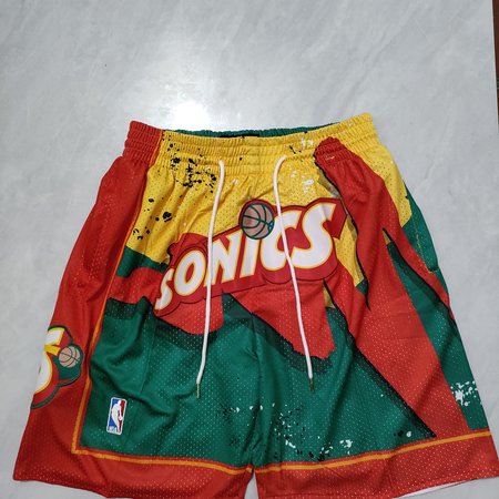 Seattle SuperSonics Green Shorts