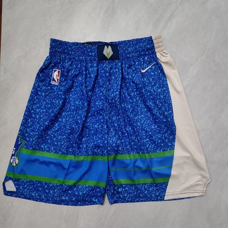 Milwaukee Bucks Blue Shorts